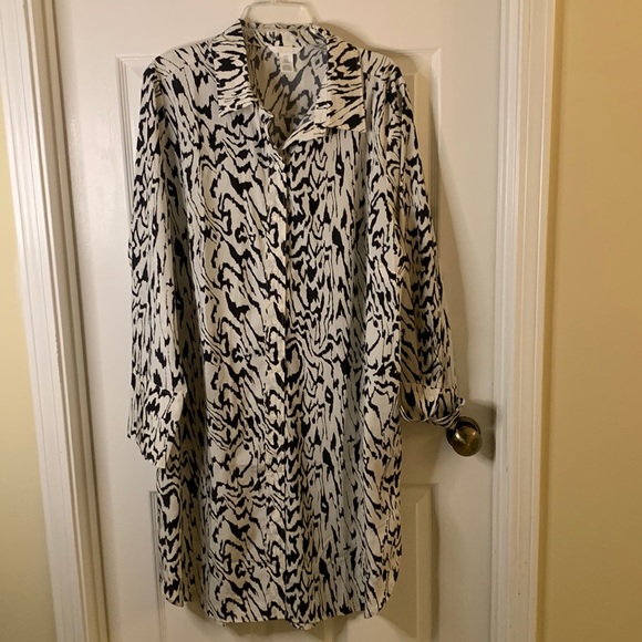 H&M Dresses & Skirts - H&M NWOT size XL Lyocell Blend Button Front Shirtdress